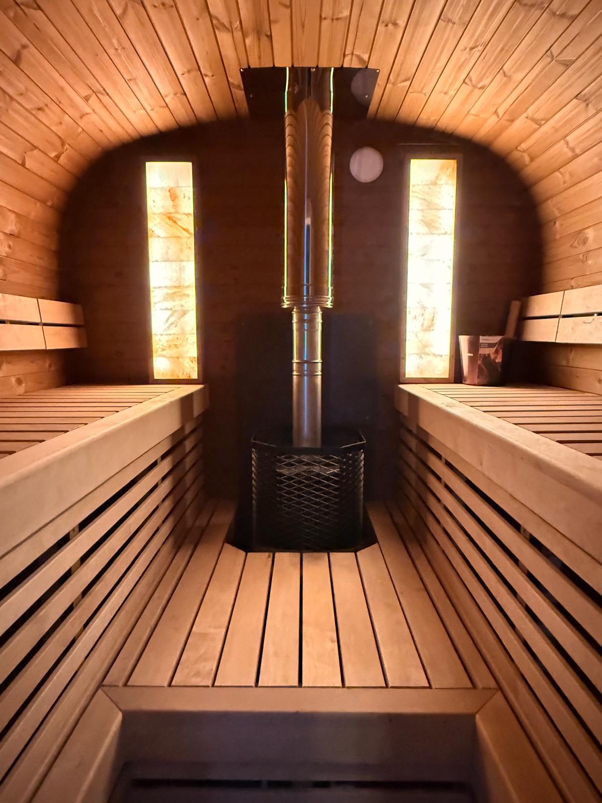 Quadro sauna detail konstrukce