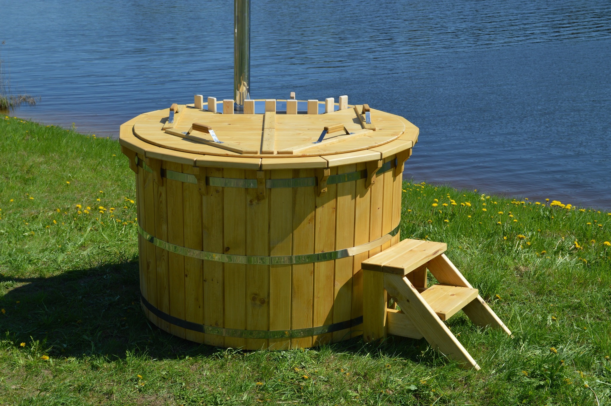Dřevěný hot tub